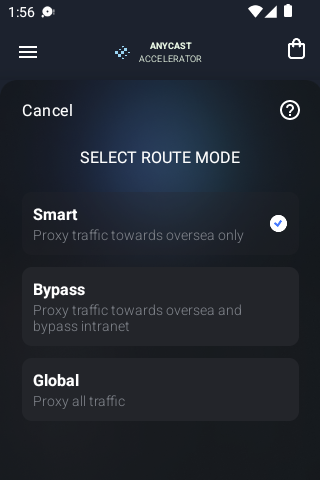 anycast加速器怎么连接android下载效果预览图
